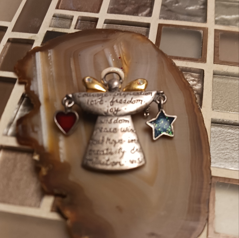 Vintage AJMC Angel pin